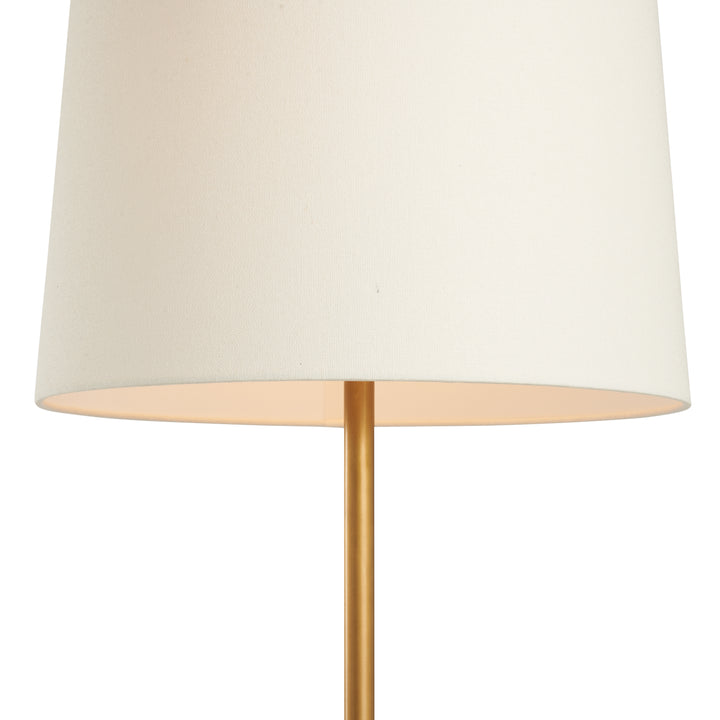 Natural White/Antique Brass