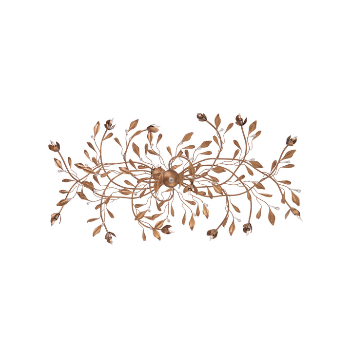 Bay Laurel Leaf Crystal Chandelier - 70376