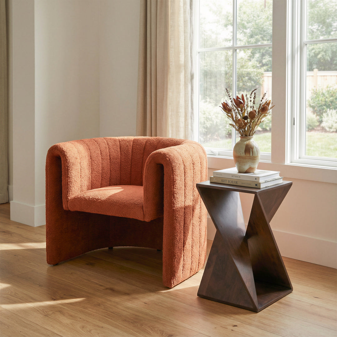Alba Accent Table Walnut