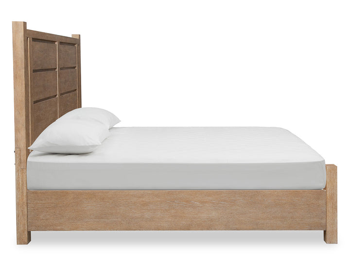 Plum Creek Sierra Brown Panel Storage Bed