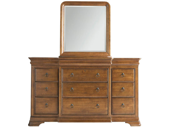 American Home Furniture Universal Furniture New Lou Drawer Dresser Cognac