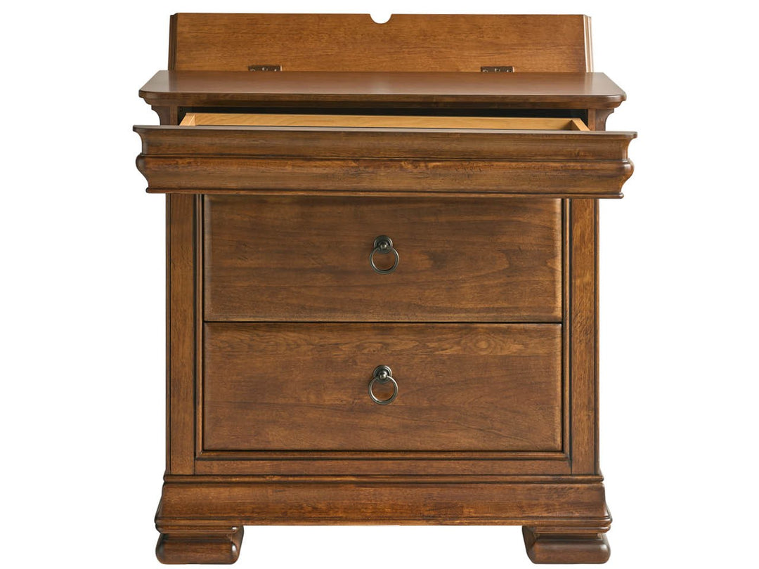 American Home Furniture Universal Furniture New Lou Nightstand Cognac