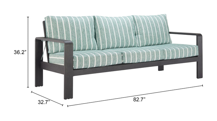 Rolig Sofa Green - AmericanHomeFurniture