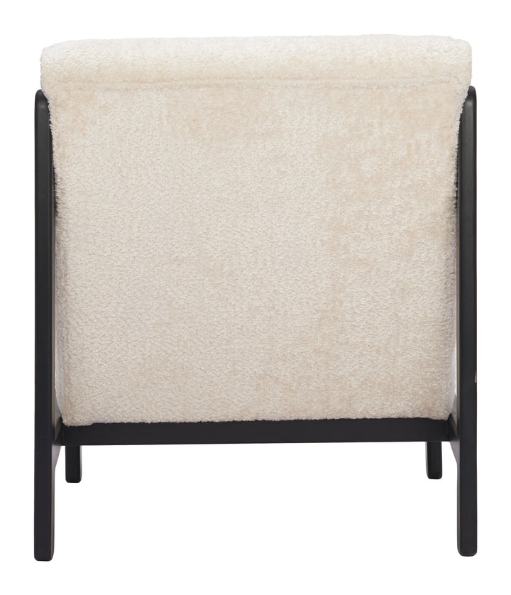 Maki Accent Chair Beige - AmericanHomeFurniture