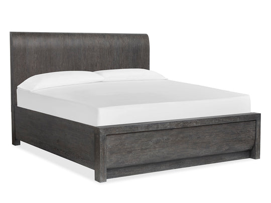 Kinsley Black Heron King Panel Bed - B5890-64
