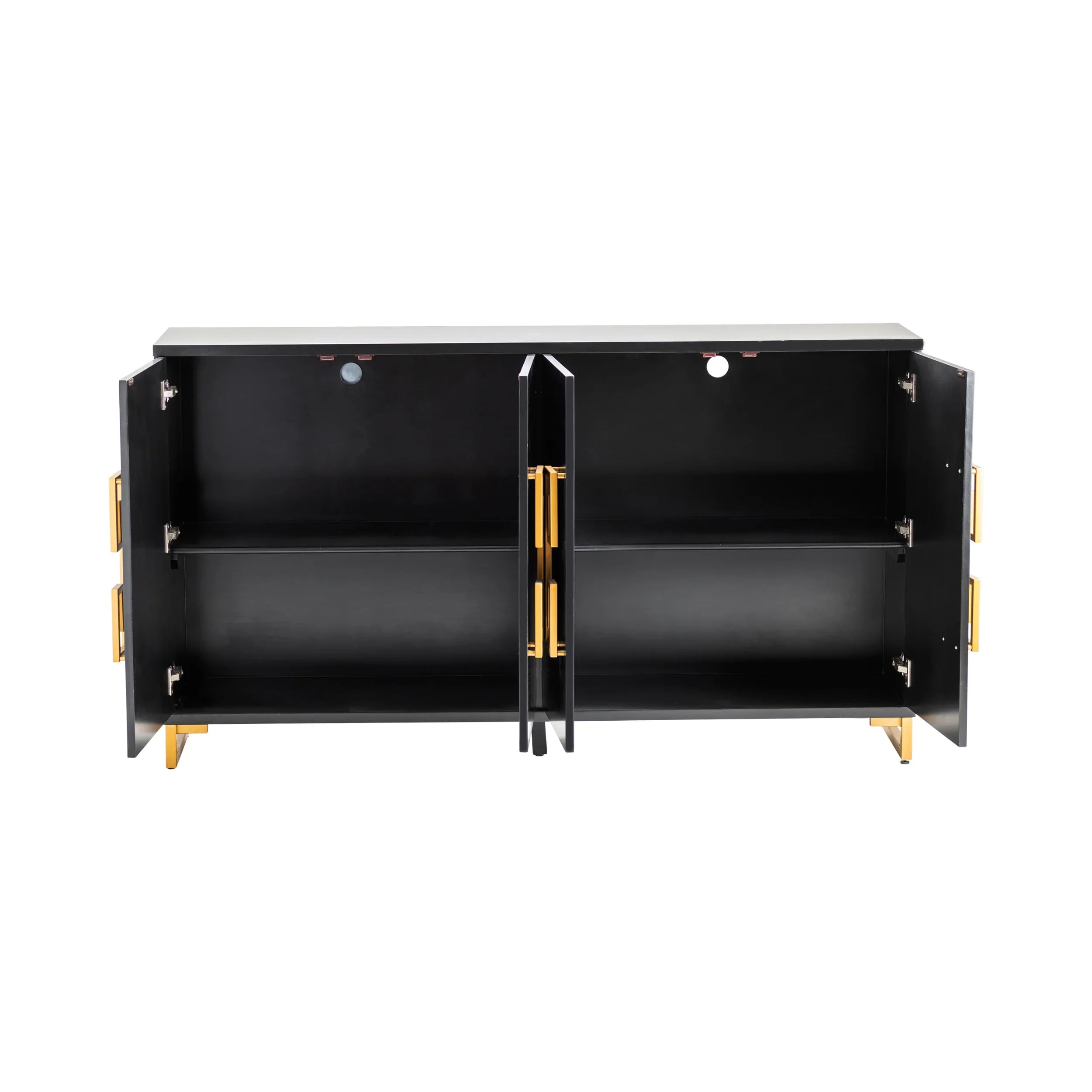 Crestview Collection Corinthian Media Credenza Sideboard - Thumbnail 3