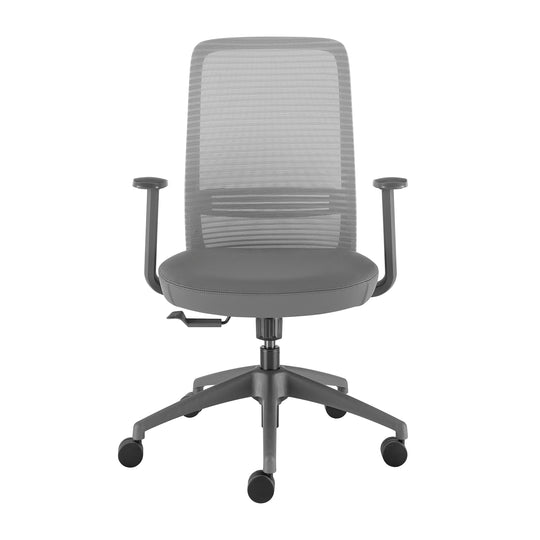 Gray PU seat