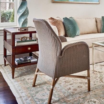 Woodbridge Woven Arm Chair - Set of 2 DINING CHAIRS