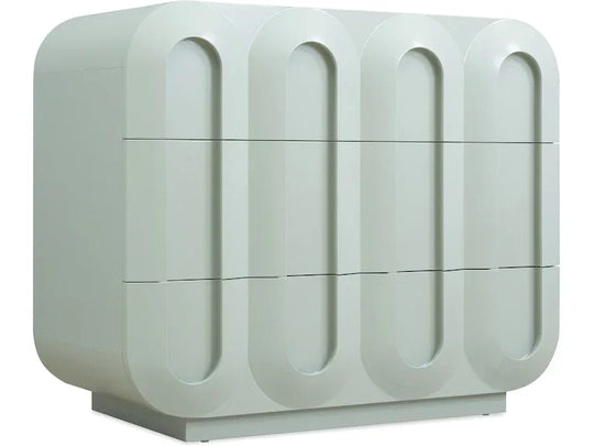 American Home Furniture Hooker Furniture Commerce and Market Groove Three-Drawer Chest