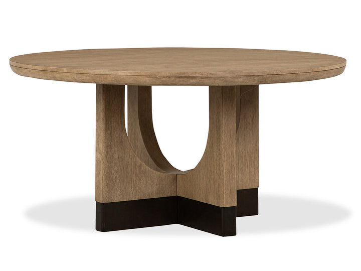 Tristan Swiss Coffee 60" Round Dining Table - D5878-23