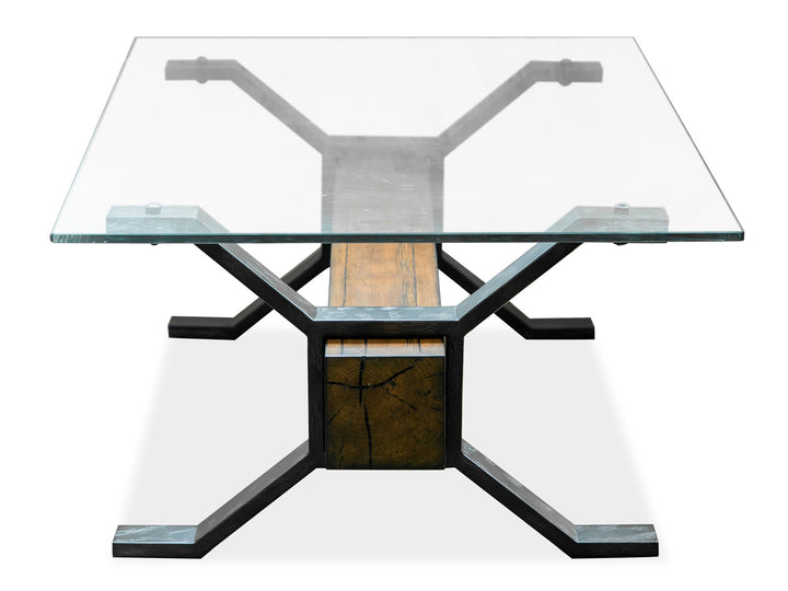Sawyer Toasted Nutmeg And Smoked Iron Rectangular Cocktail Table - T4570-43