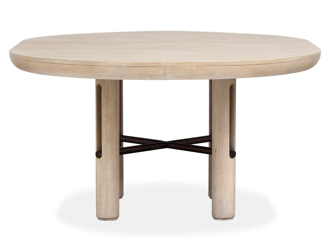 Sunset Cove Sanibel Brown Extendable Round Dining Table - D5783-24