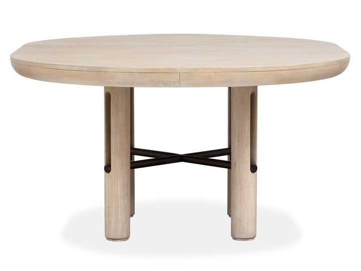 Sunset Cove Sanibel Brown Extendable Round Dining Table - D5783-24