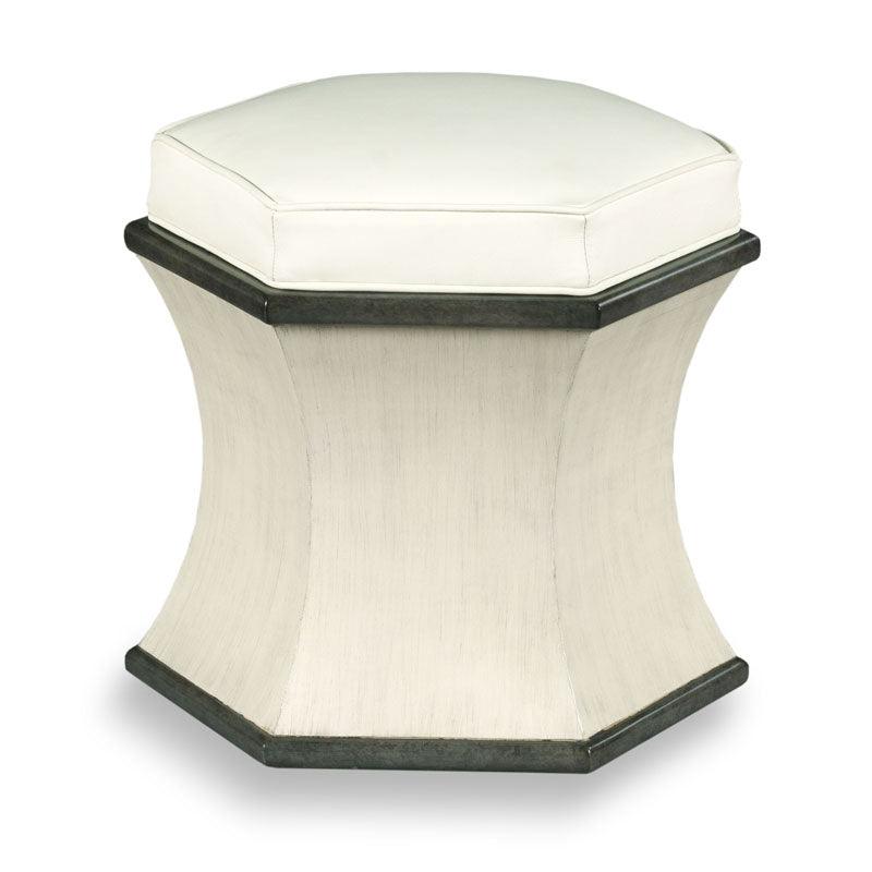 Woodbridge Hexagon Ottoman OTTOMANS, POUFS, + STOOLS