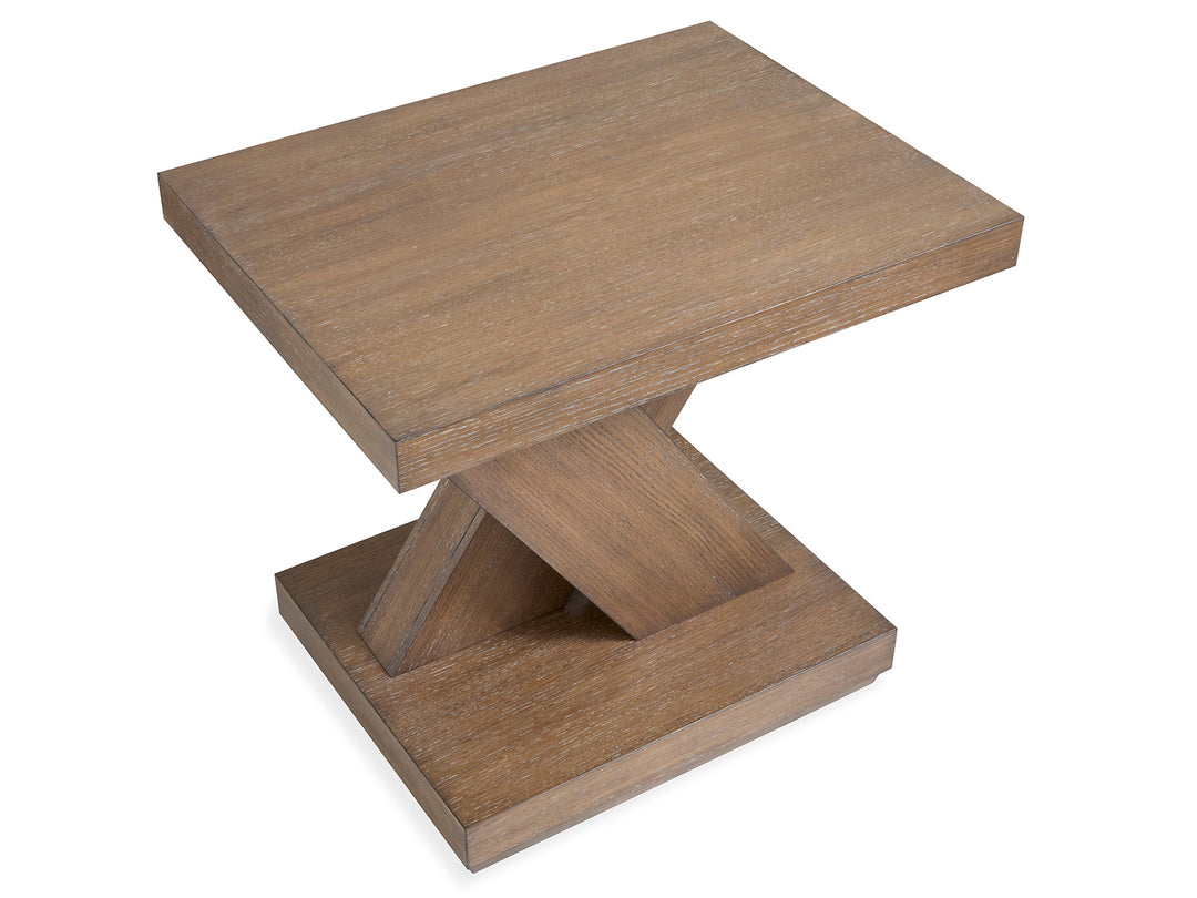 Lansbury Antique Wheat Rectangular End Table - T5940-03