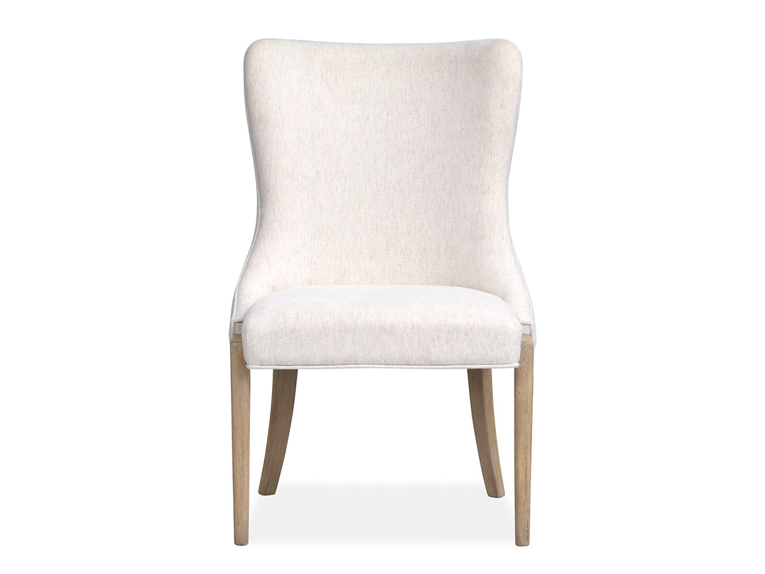 Sunset Cove Sanibel Brown Upholstered Host Chair - Set of 2 - D5783-66