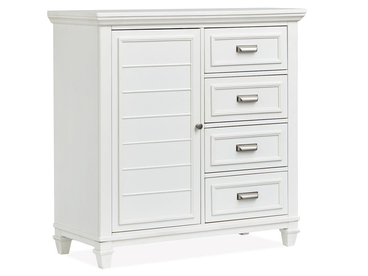 Charleston White Dove White Door Chest - B5611-13WH