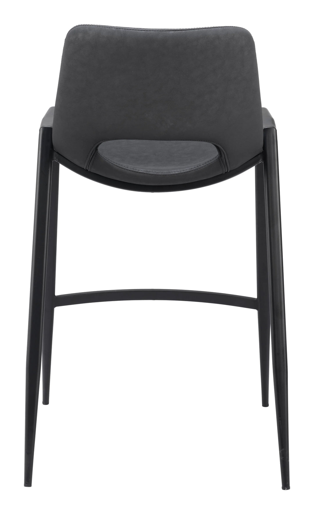 Desi Counter Stool (Set of 2) Black - AmericanHomeFurniture