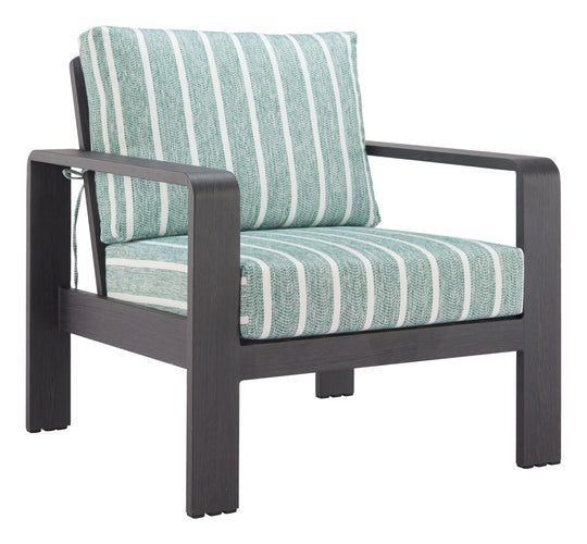 Zuo Rolig Armchair Green OUTDOOR CHAISE LOUNGES