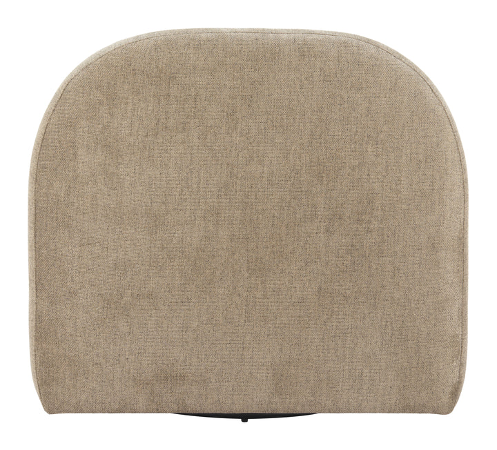 Kakao Swivel Chair Olive Brown
