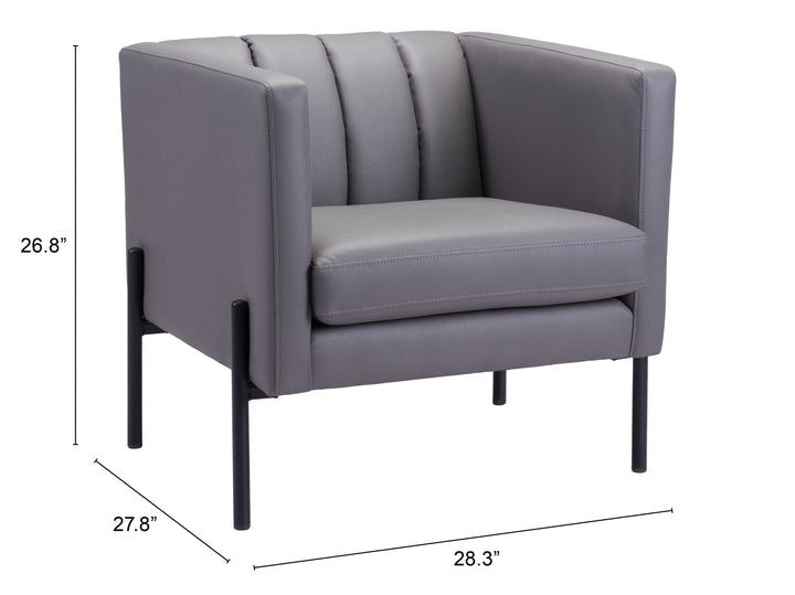 Jess Accent Chair Gray - 101856