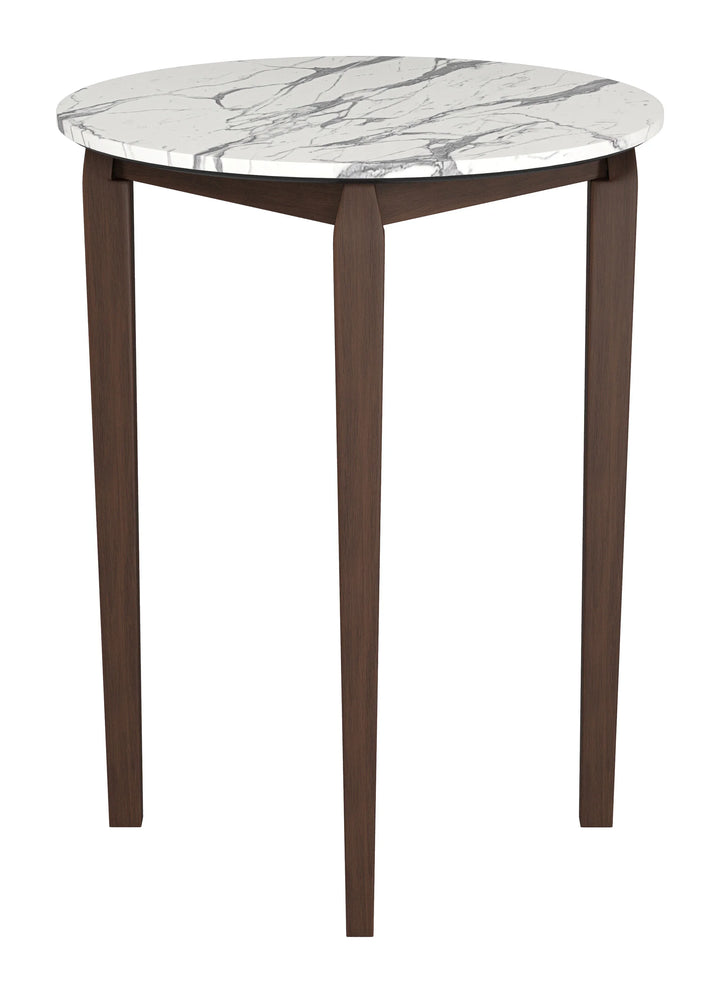 Vernon Bar Table White - AmericanHomeFurniture