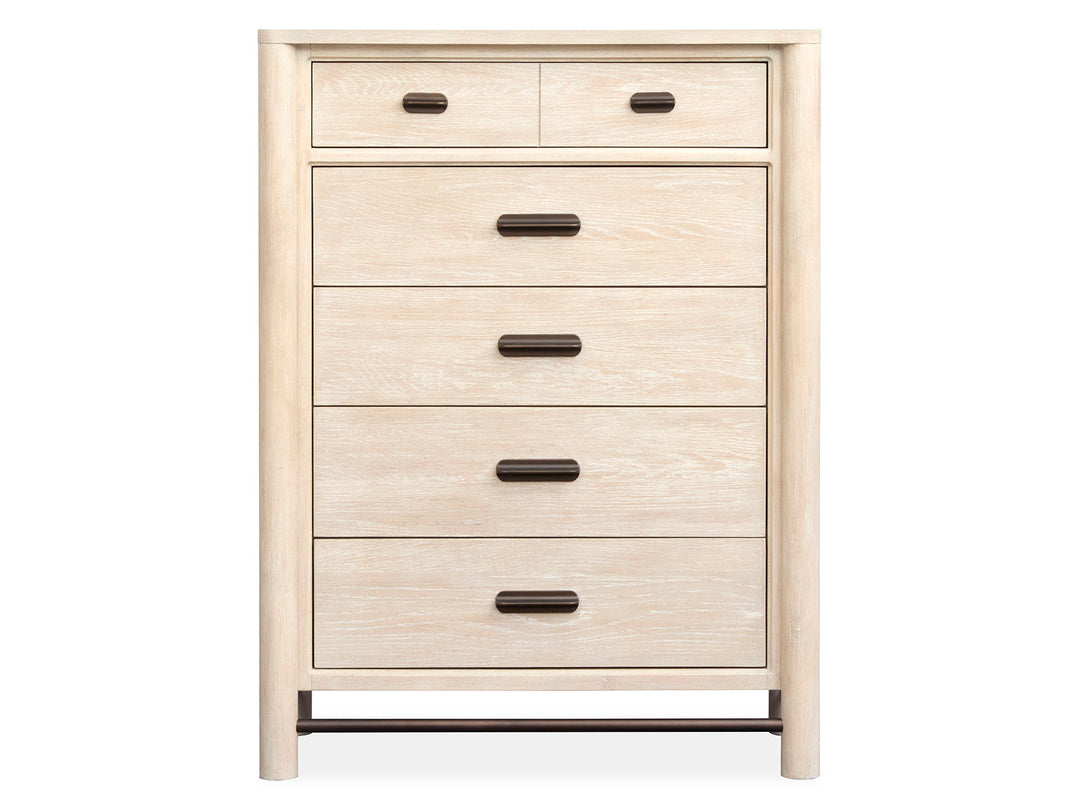 Sunset Cove Sanibel Brown 5 Drawer Chest - B5783-10