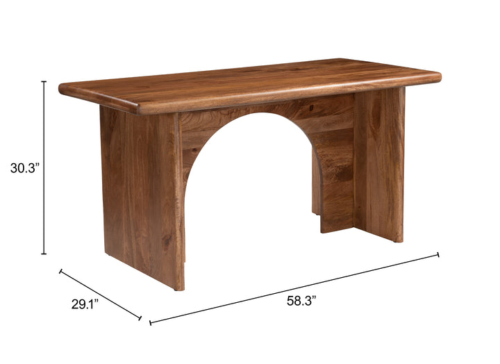 Luthien Desk Walnut - 111136