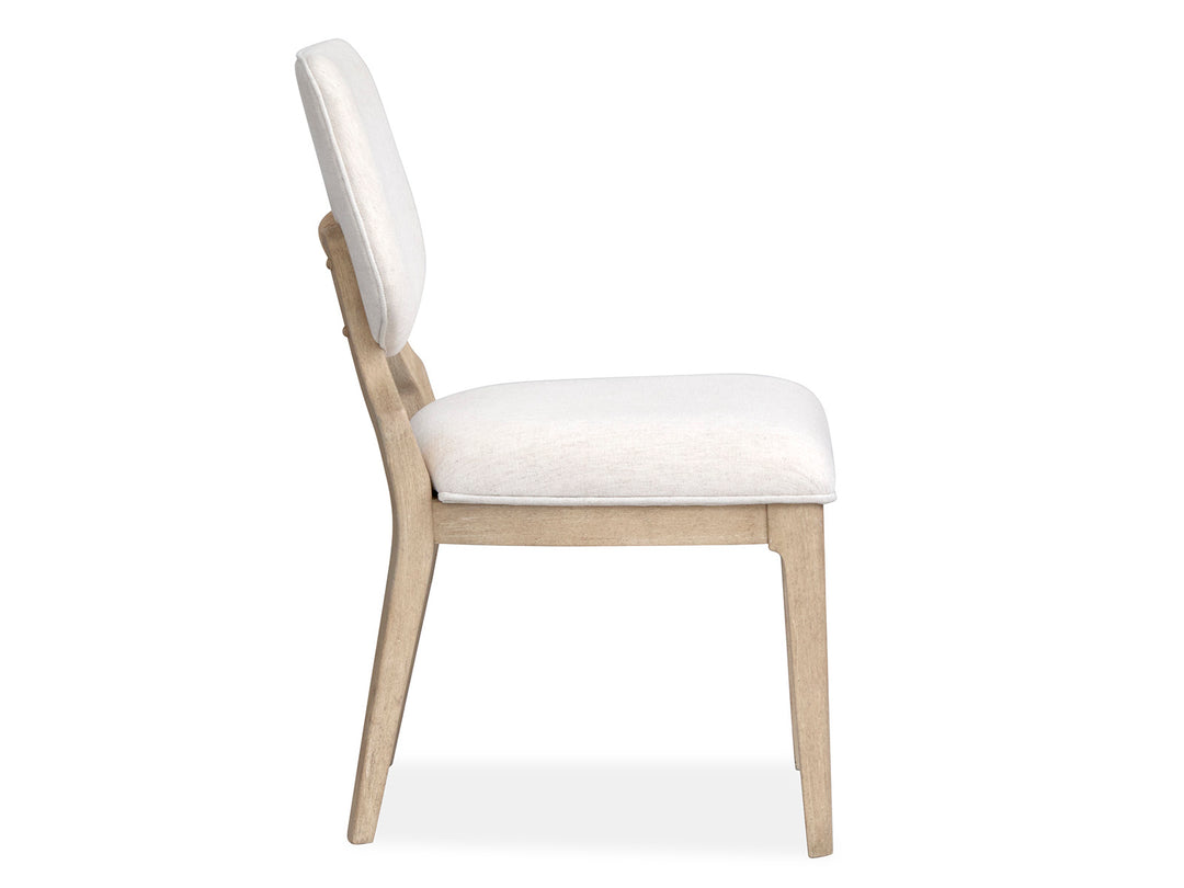 Sunset Cove Sanibel Brown Upholstered Side Chair - Set of 2 - D5783-63