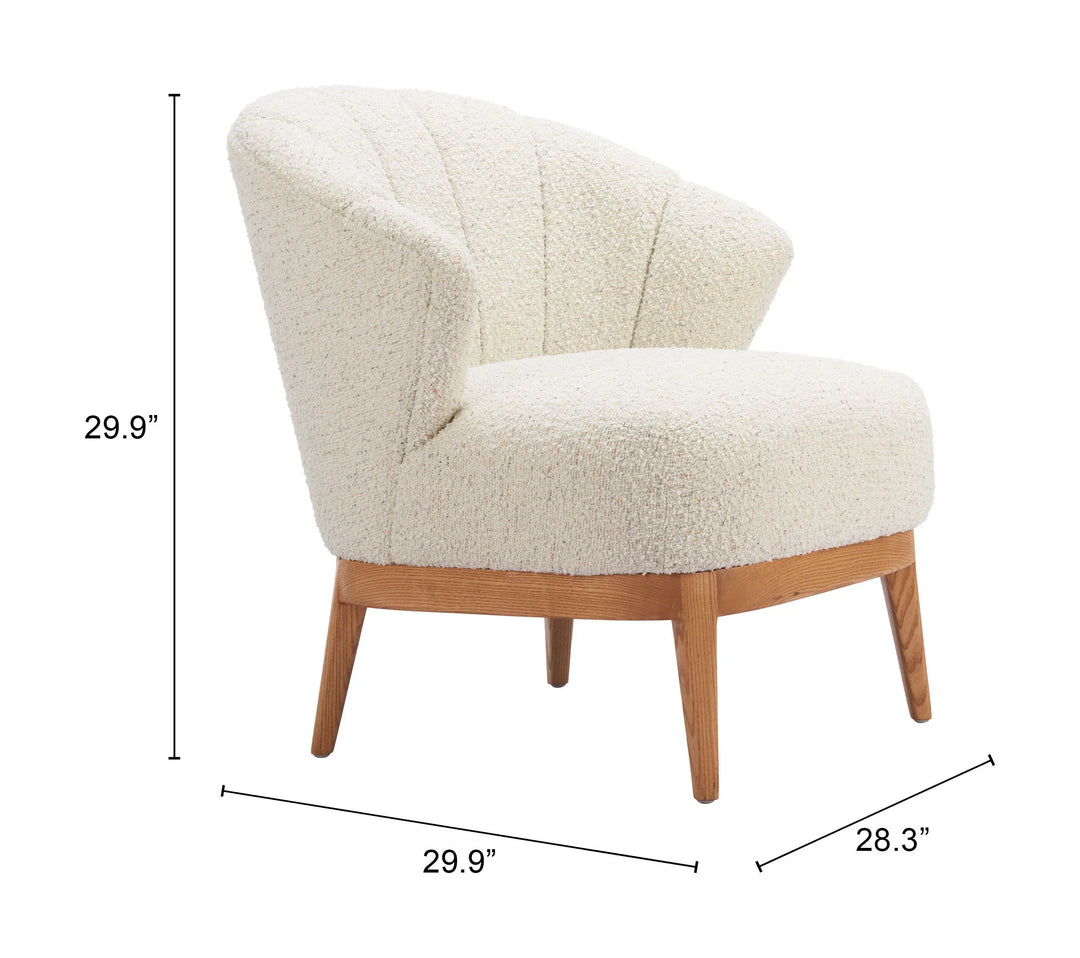 Leque Accent Chair Tawny Beige - AmericanHomeFurniture