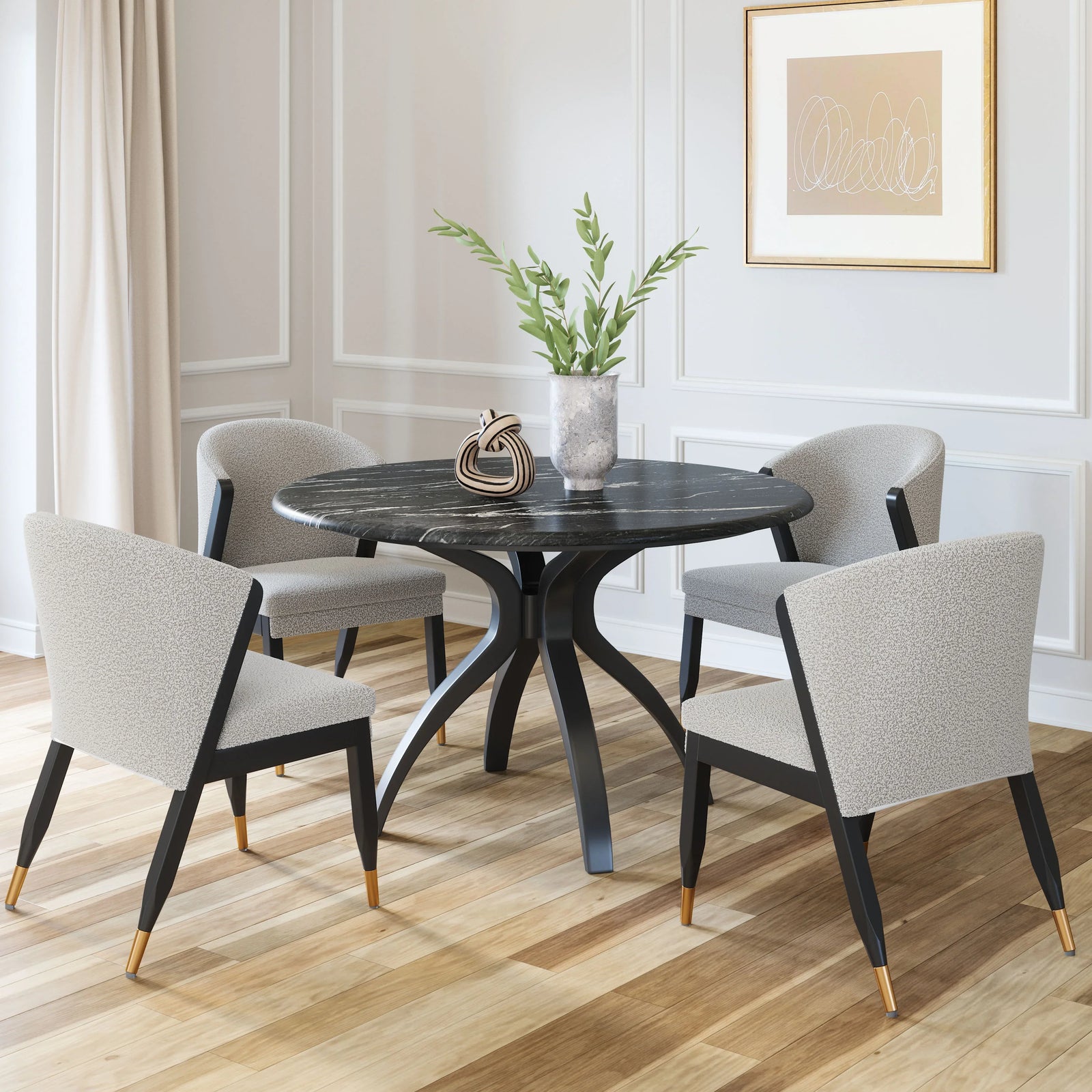 Zuo Sumay Dining Table Black DINING TABLES