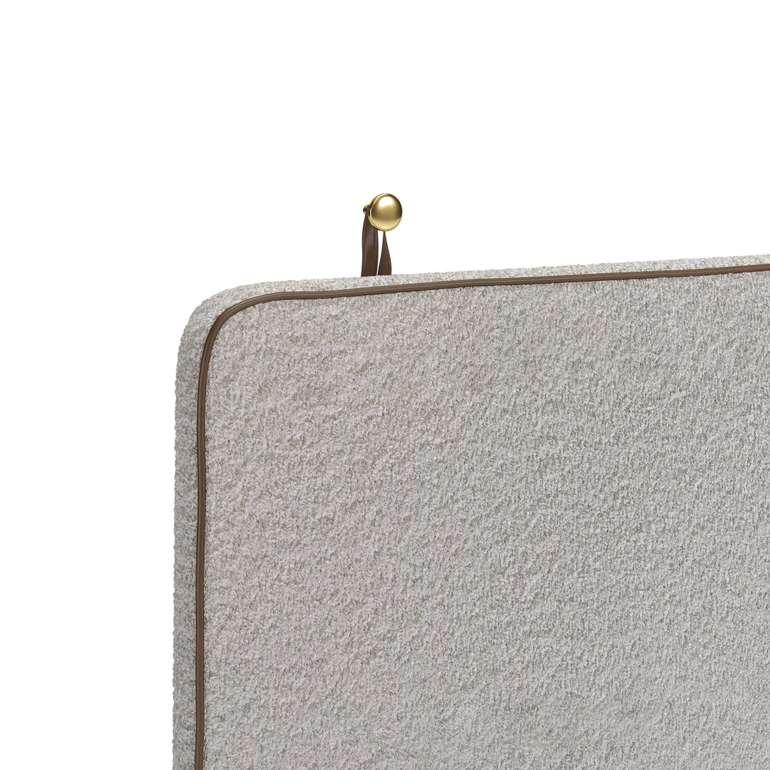 Bela Floating Queen Headboard Ivory