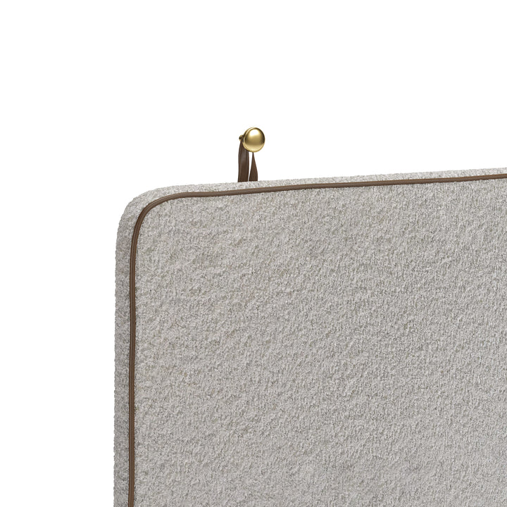 Bela Floating Queen Headboard Ivory