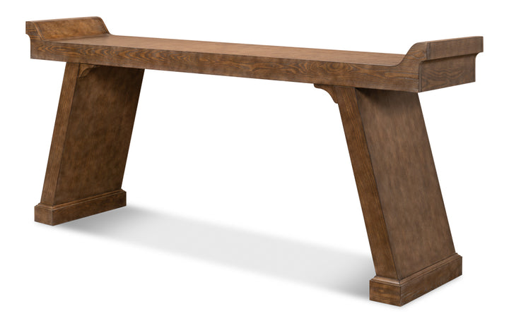 American Home Furniture | Sarreid - Suspension Console Table - Mink