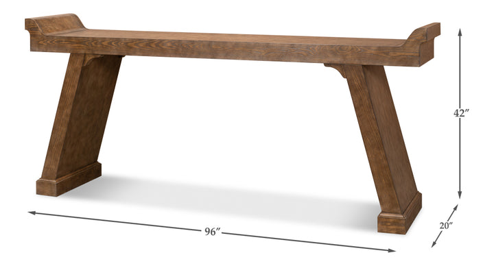 American Home Furniture | Sarreid - Suspension Console Table - Mink