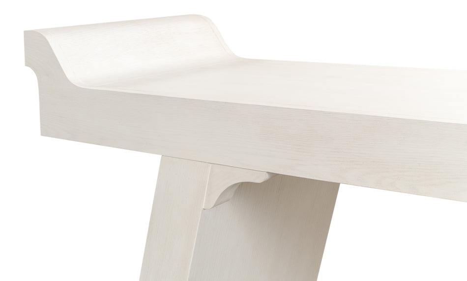 American Home Furniture | Sarreid - Suspension Console Table - Working White 