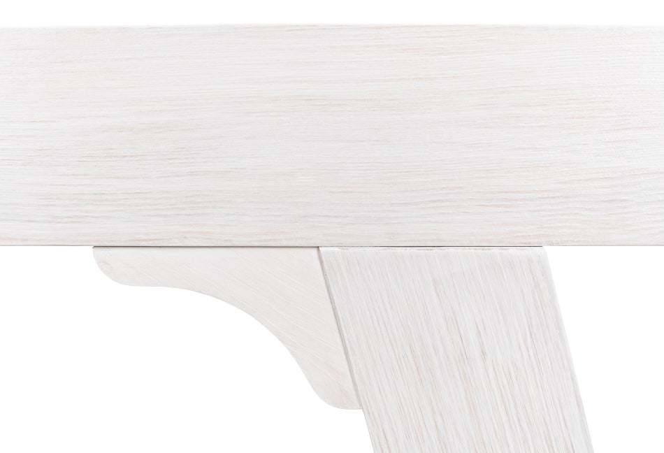 American Home Furniture | Sarreid - Suspension Console Table Whitewash White