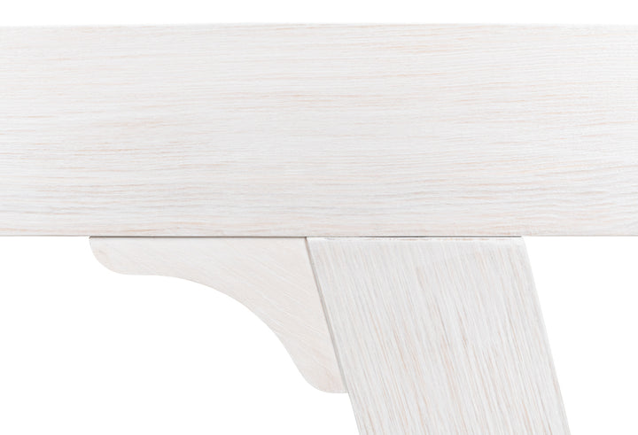 American Home Furniture | Sarreid - Suspension Console Table Whitewash White