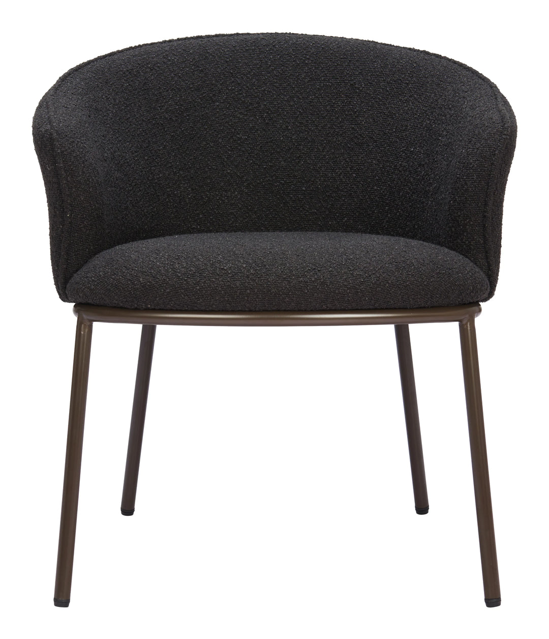 Essen Dining Chair Black & Bronze - AmericanHomeFurniture