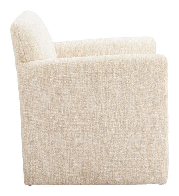 Dobra Accent Chair Oatmeal Beige - AmericanHomeFurniture