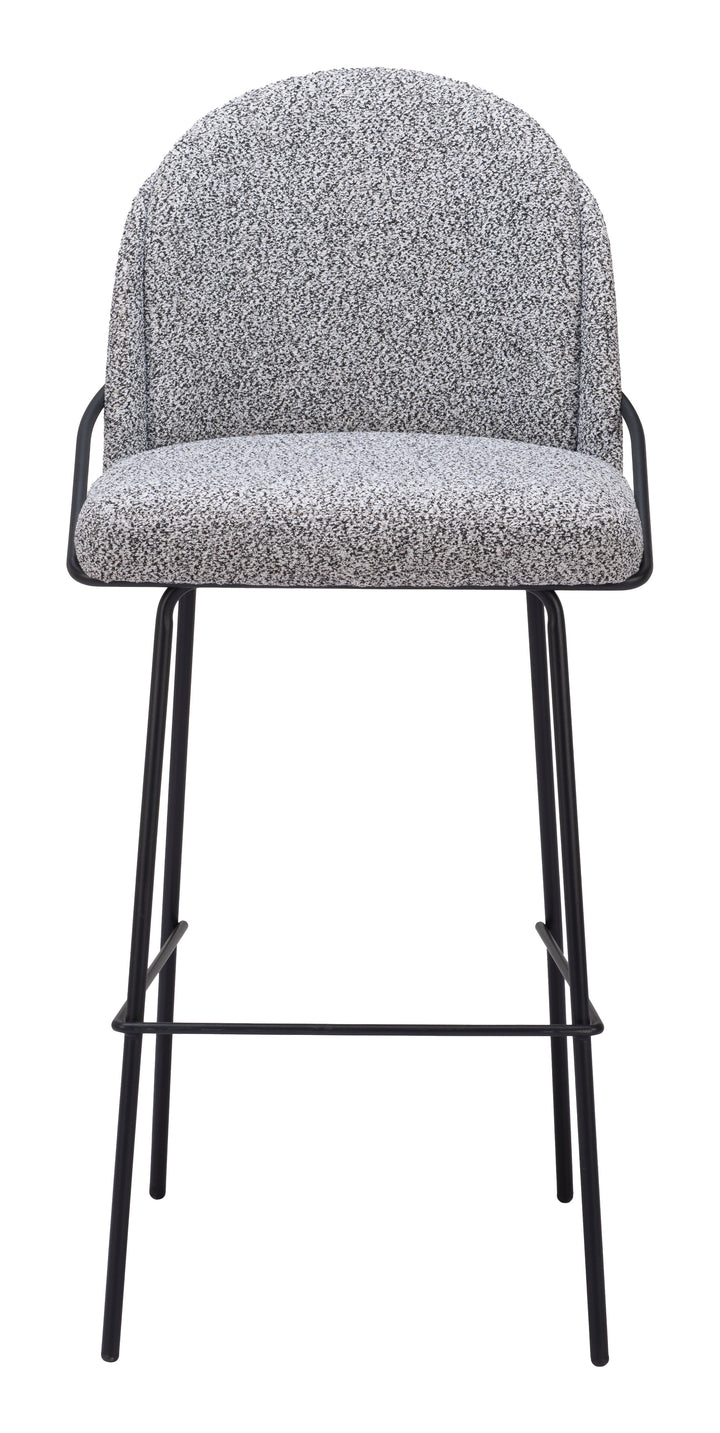 Jambi Barstool (Set of 2) Black & White - 109968