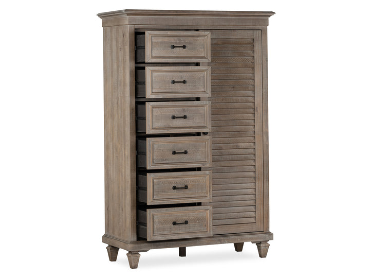 Lancaster Dovetail Grey Gentleman'S Chest - B4352-32