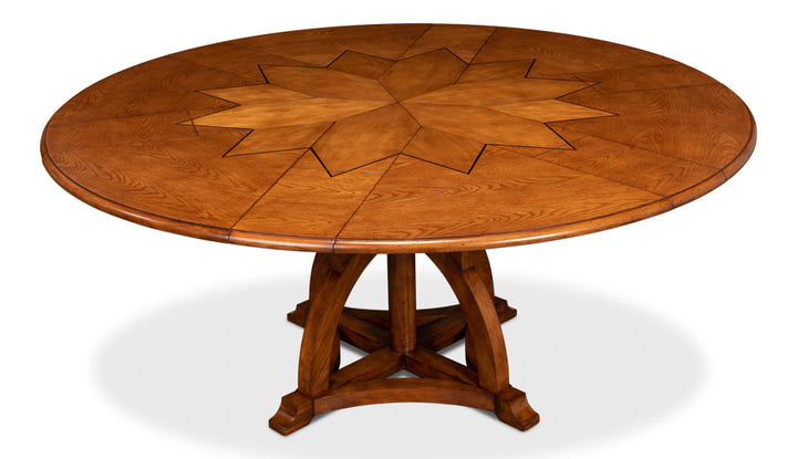 American Home Furniture | Sarreid - Austin Jupe Dining Table - Medium