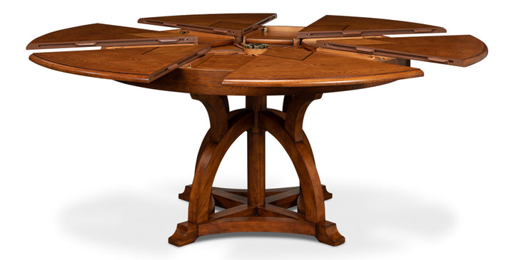 American Home Furniture | Sarreid - Austin Jupe Dining Table - Medium