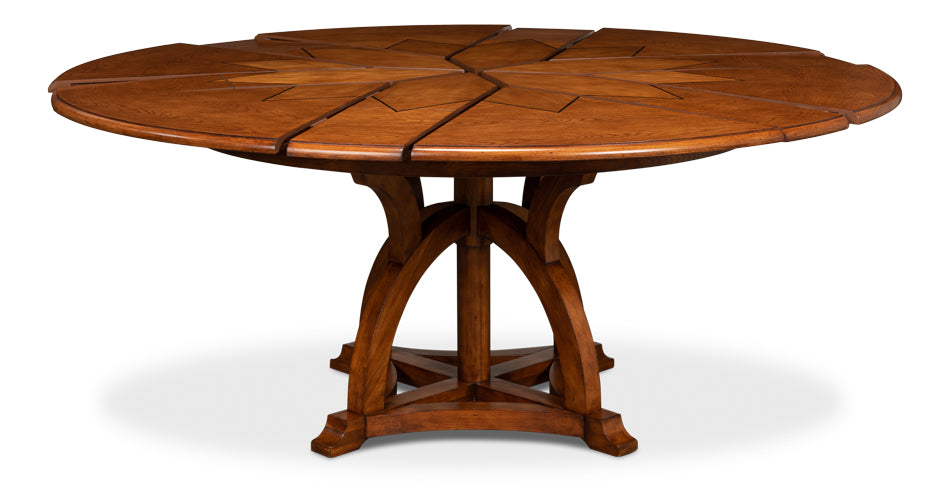 American Home Furniture | Sarreid - Austin Jupe Dining Table - Medium