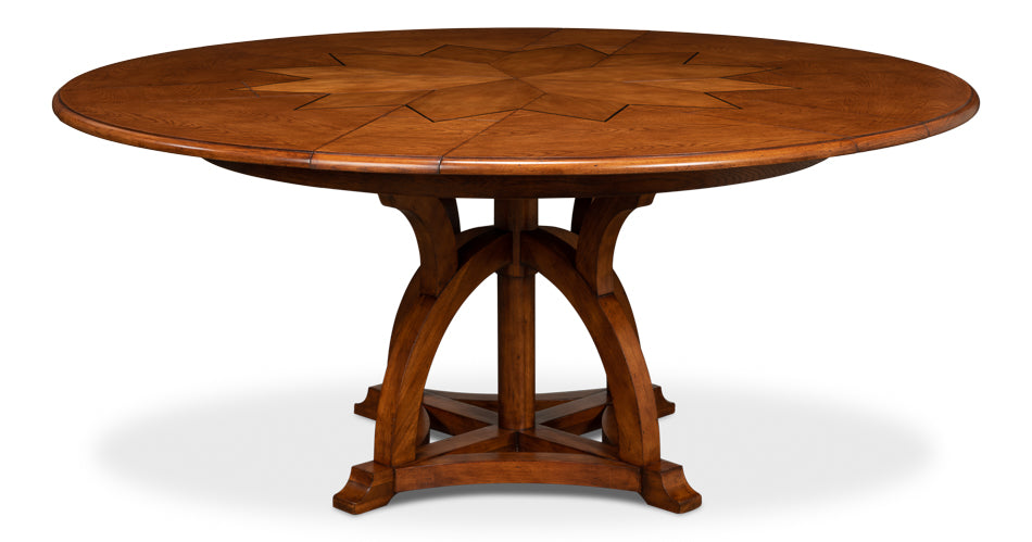 American Home Furniture | Sarreid - Austin Jupe Dining Table - Medium