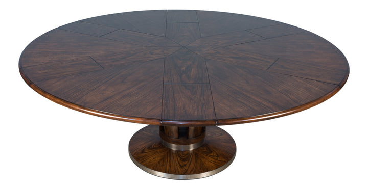 American Home Furniture | Sarreid - Walnut Jupe Dining Table - Small