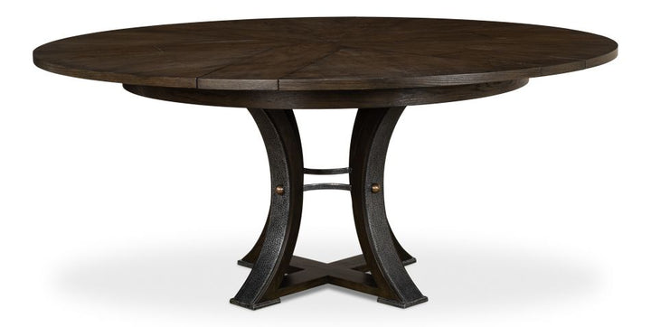 Tower Jupe Dining Table - Med Artisan Gry