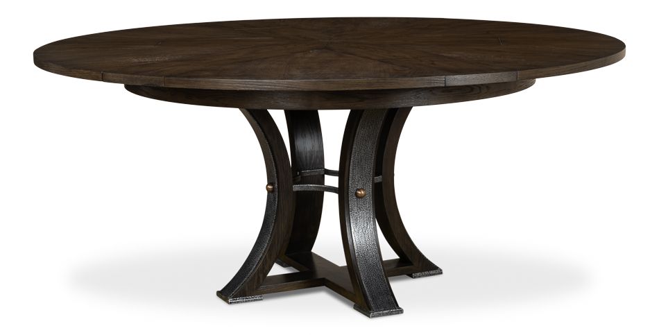 Tower Jupe Dining Table - Med Artisan Gry