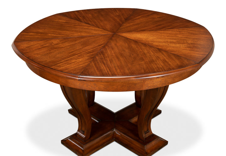 American Home Furniture | Sarreid - Metropolitan Jupe Dining Table - Medium